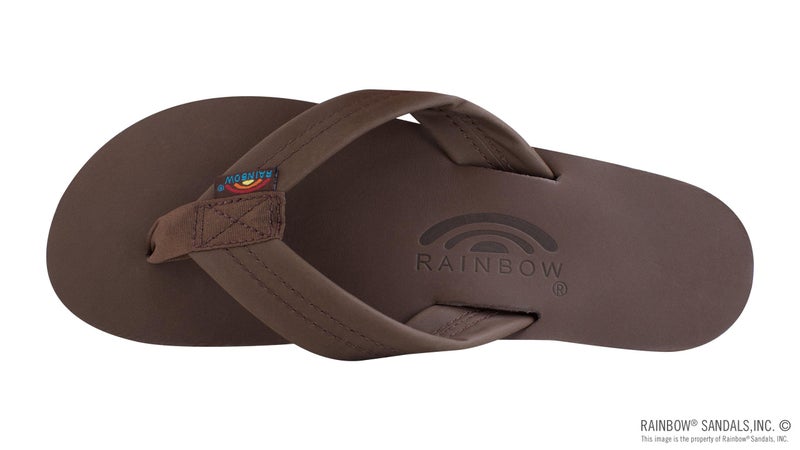 Rainbow Sandals Women's Single Layer Premier Leather Sandal, Mocha, Ladies Medium / 6.5-7.5 B(M) US - Image 3